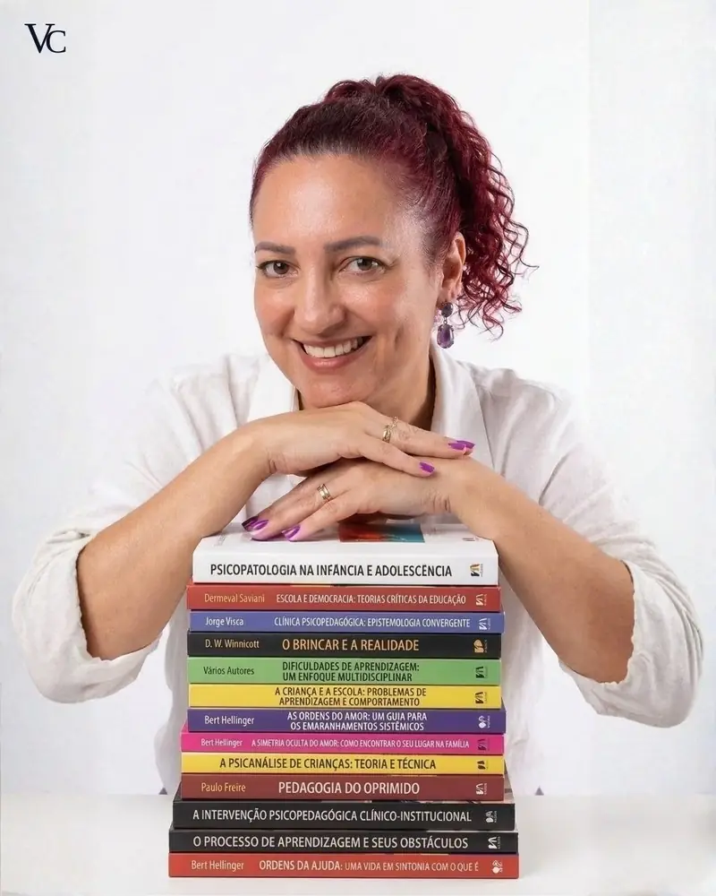 Viviane Cancian em atendimento